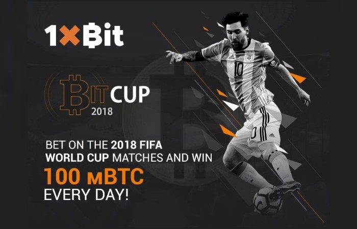 Everybody Can Take Advantage of the World Cup with 1xBit