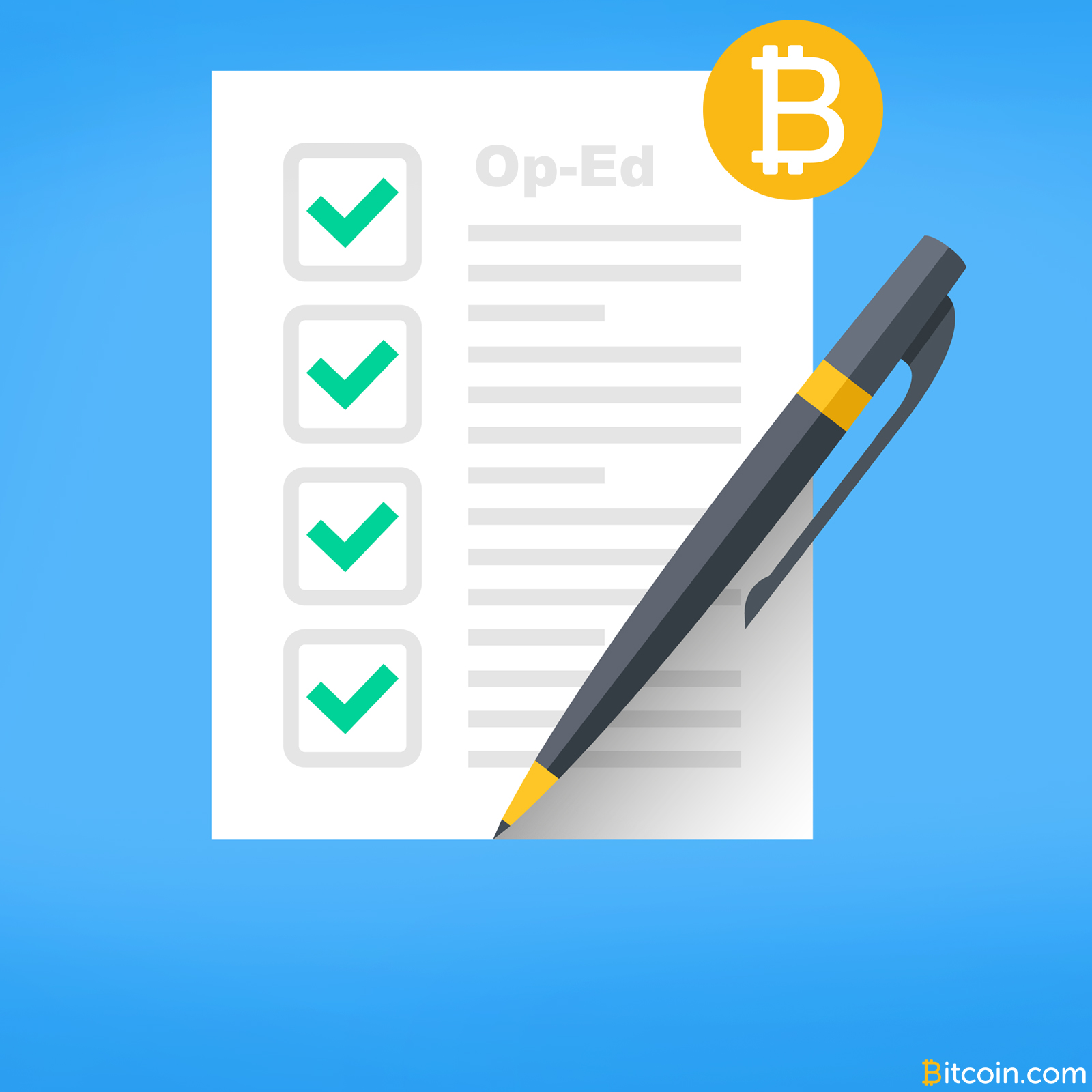 Do You Have What it Takes to Write Op-Ed Articles for Bitcoin.com?