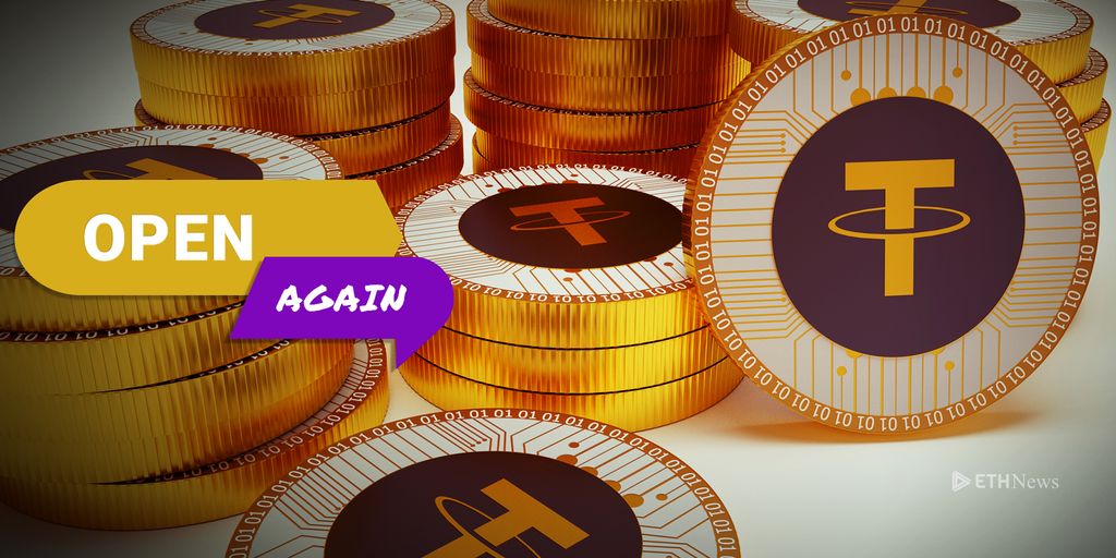 Back At It Again: Tether Reopens Fiat Redemption