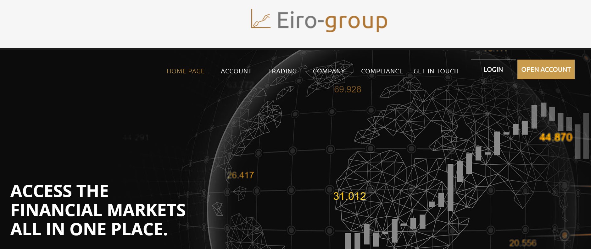 Eiro-Group website