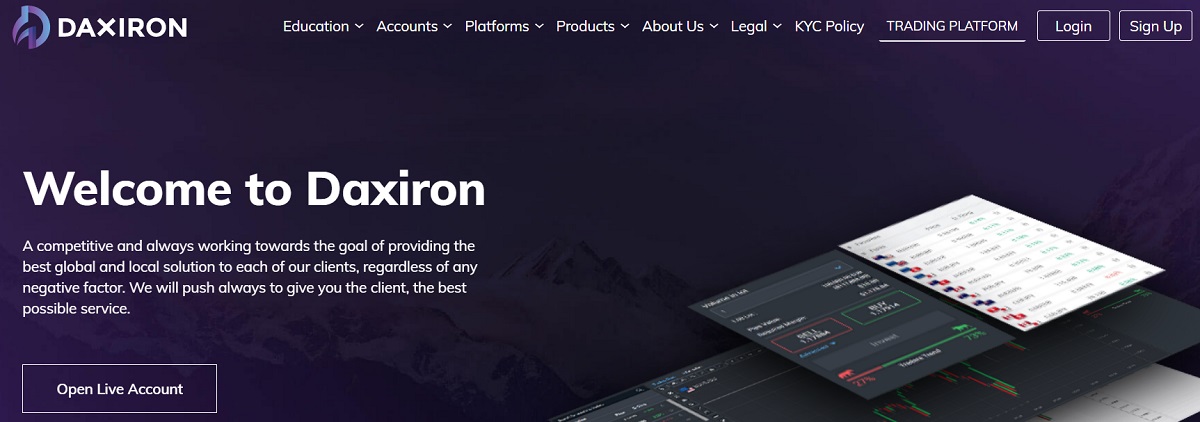 Daxiron home page